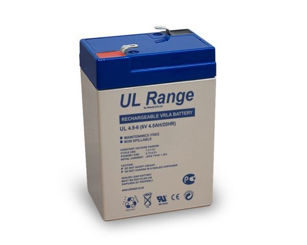 Maitinimo šaltiniai Akumuliatorius Ultracel UL4.5-6 F1